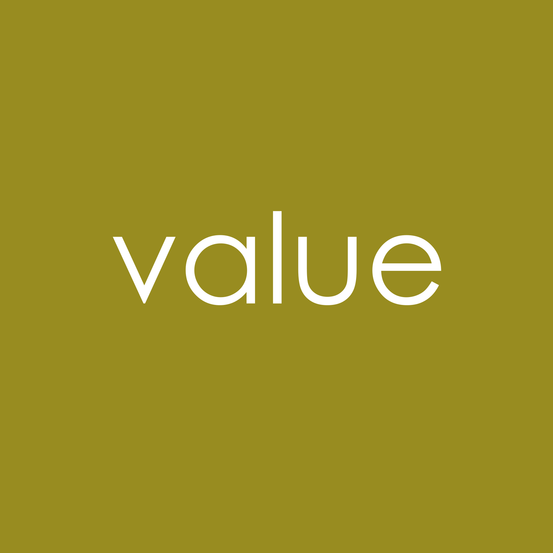 value